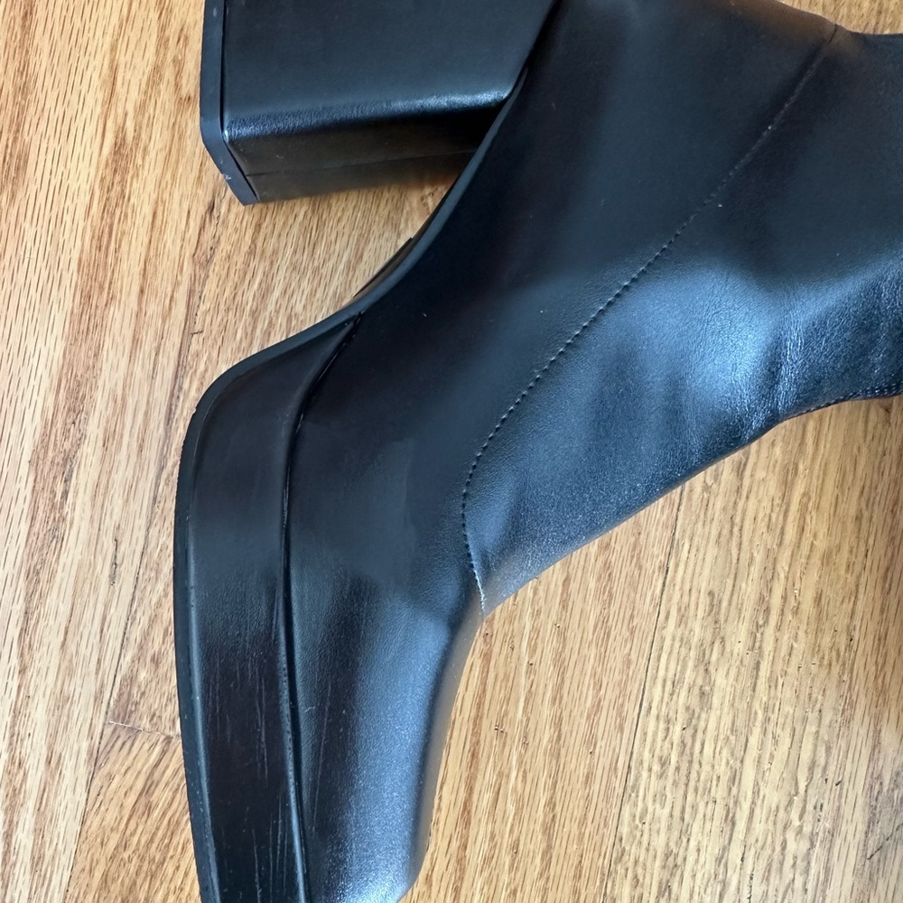 SOLD ASOS design Evelyn High-Heeled Platform Boots - Picture 9 of 10